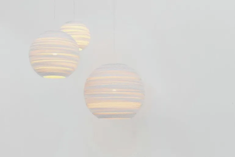 Graypants Moon18 pendant, white