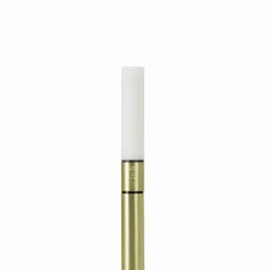 Graypants Wick portable table lamp, brass