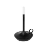 Graypants Wick S portable table lamp, black
