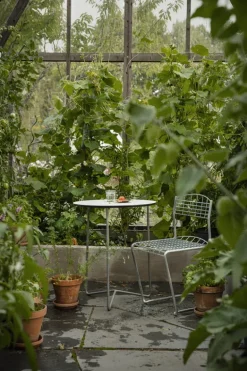 Grythyttan Stålmöbler High Tech Chair, galvanized steel