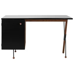 GUBI 62 Desk, walnut - black