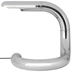 GUBI Aspide table lamp, chrome