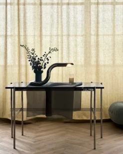 GUBI Aspide table lamp, chrome