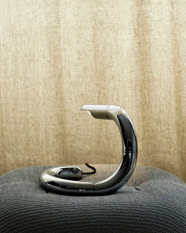 GUBI Aspide table lamp, chrome