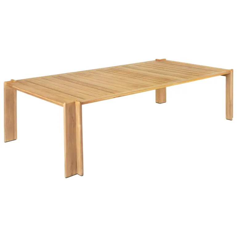 GUBI Atmosfera table, 281 x 105 cm, teak