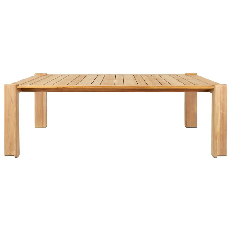 GUBI Atmosfera table, 209 x 105 cm, teak