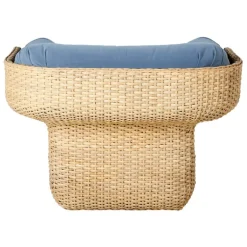 GUBI Basket lounge chair, rattan - Sunday 002