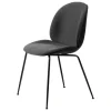 GUBI Beetle chair, conic matt black - black - Hallingdal 65 173