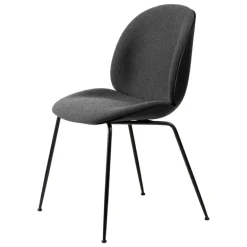 GUBI Beetle chair, conic matt black - black - Hallingdal 65 173