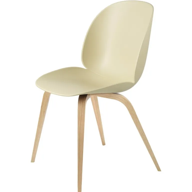 GUBI Beetle chair, oak - pastel green