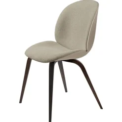GUBI Beetle chair, smoked oak - beige - Light Boucle 008