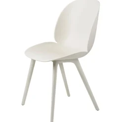 GUBI Beetle Outdoor dining chair, alabaster white