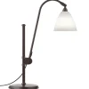 GUBI Bestlite BL1 table lamp, black brass - bone china