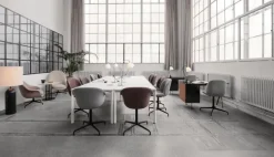 GUBI Bestlite BL2 table lamp, black brass - bone china