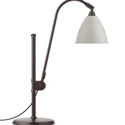 GUBI Bestlite BL1 table lamp, black brass - classic white