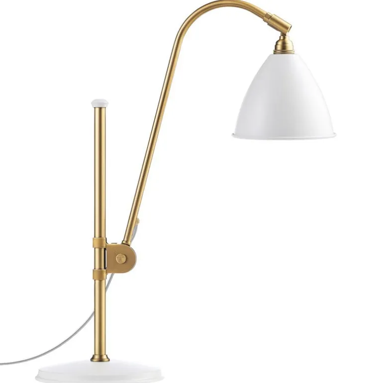 GUBI Bestlite BL1 table lamp, brass - soft white