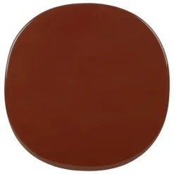 GUBI Carmel coffee table, 60 x 60 cm, black - rock red