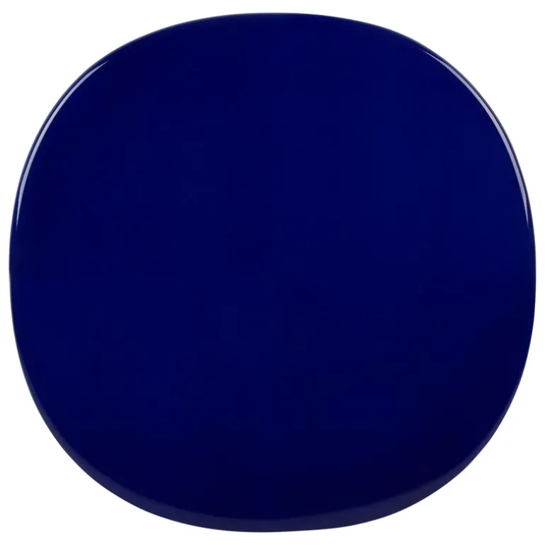 GUBI Carmel coffee table, 60 x 60 cm, black semi matt - pacific blue