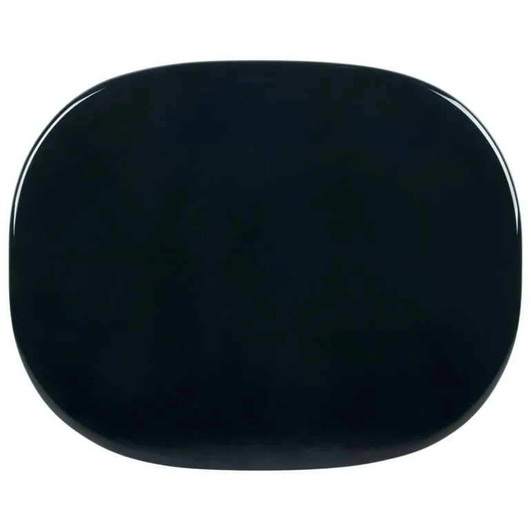 GUBI Carmel coffee table, 87,5 x 70 cm, black - midnight black