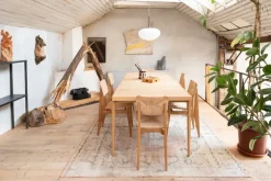 GUBI C-Chair Outdoor, natural - teak