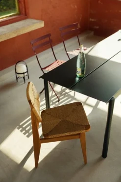 GUBI C-Chair Outdoor, natural - teak