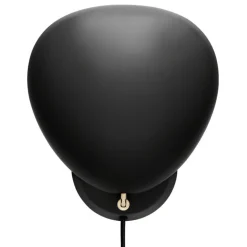 GUBI Cobra wall lamp, black