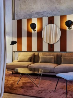 GUBI Cobra wall lamp, black