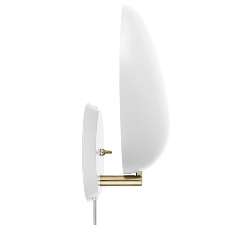 GUBI Cobra wall lamp, white