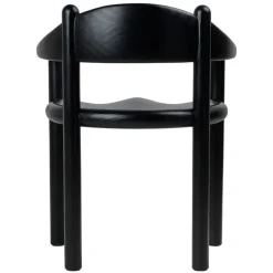 GUBI Daumiller armchair, black stained pine