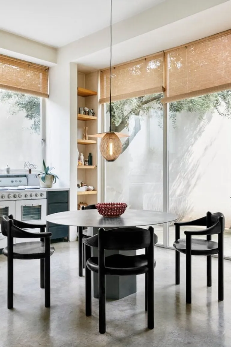 GUBI Daumiller armchair, black stained pine