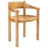 GUBI Daumiller armchair, golden pine