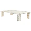 GUBI Doric coffee table, 140 x 80 cm, electric grey limestone