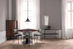 GUBI F.A. 33 mirror, 54 x 80 cm, polished brass