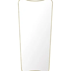 GUBI F.A. 33 mirror, 70 x 146 cm, polished brass