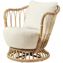 GUBI Grace lounge chair, Karakorum 001