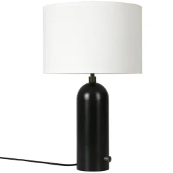 GUBI Gravity table lamp, small, black steel