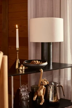 GUBI Gravity table lamp, small, black steel