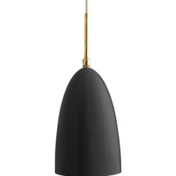 GUBI Gräshoppa pendant lamp, jet black