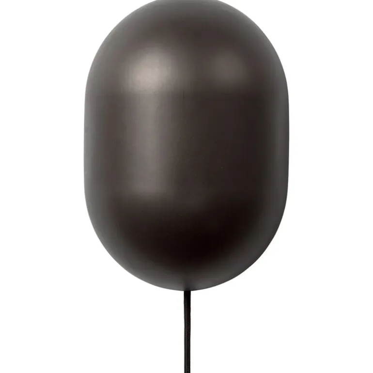 GUBI Howard wall lamp, gunmetal brass