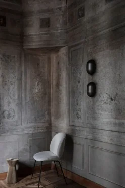 GUBI Howard wall lamp, gunmetal brass