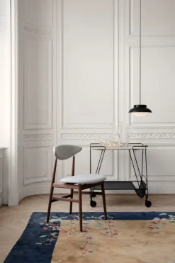 GUBI Mategot trolley, black