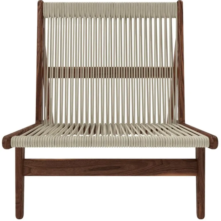 GUBI MR01 Initial chair, oiled walnut