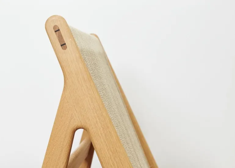 GUBI MR01 Initial chair, oiled oak