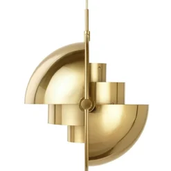 GUBI Multi-Lite pendant, brass