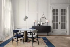 GUBI Multi-Lite pendant, brass - sea grey