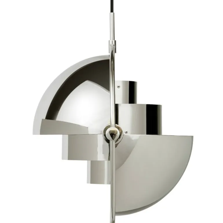 GUBI Multi-Lite pendant, chrome