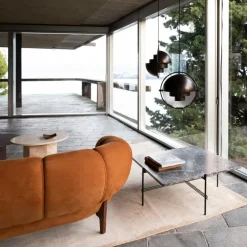 GUBI Multi-Lite pendant, small, black brass