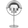 GUBI Multi-Lite portable table lamp, chrome