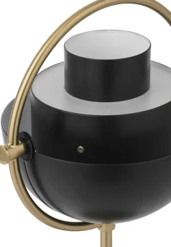 GUBI Multi-lite portable table lamp, brass - black