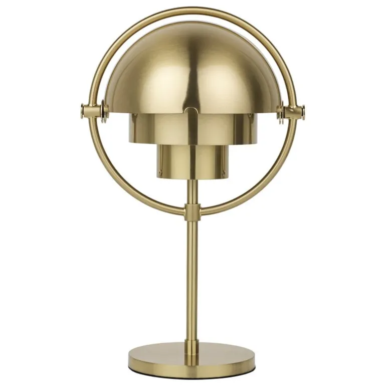 GUBI Multi-lite portable table lamp, brass - brass